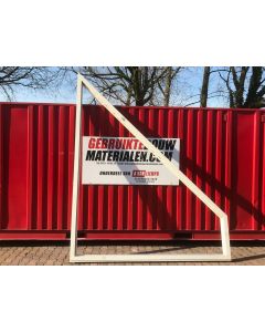 Hardhouten Raamkozijn / Frame, 340 B x 266 H