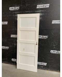 4-Vlaks Paneeldeur 77,5 B x 202 H (Linksdraaiend) 7398 Stompe Binnendeuren