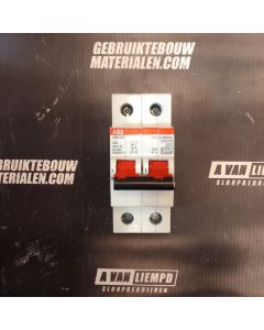 ABB - HAF Hoofdschakelaar 2P 40A E202 (0903-042) ABB E202 0903-042 Groepenkasten