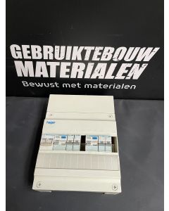 Hager Groepenkast - 4 Groepen BW 10256 Groepenkasten