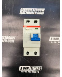 ABB aardlekschakelaar 2-polig 40A 30mA type A 10582 Groepenkasten