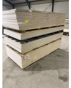 Gipsplaat 2590 L x 1200 B - Dikte: 12.5 mm 5399 Gips